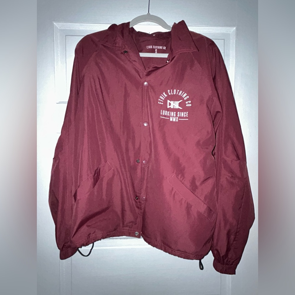 Burgundy Jacket